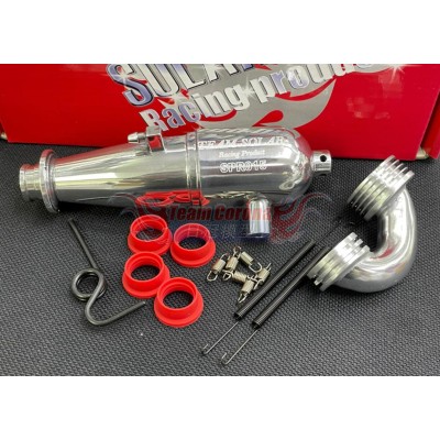 Team Solar SPR015 1/10 Touring Right exhaust pipe set